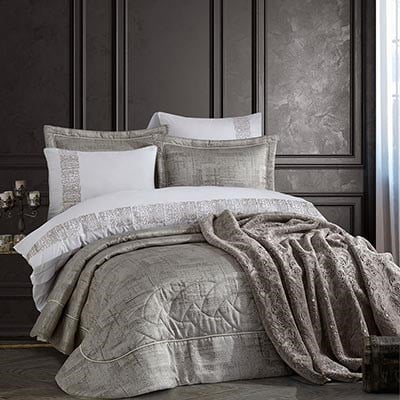 İyi Geceler İstanbul Çeyiz Seti Jadore Vizon