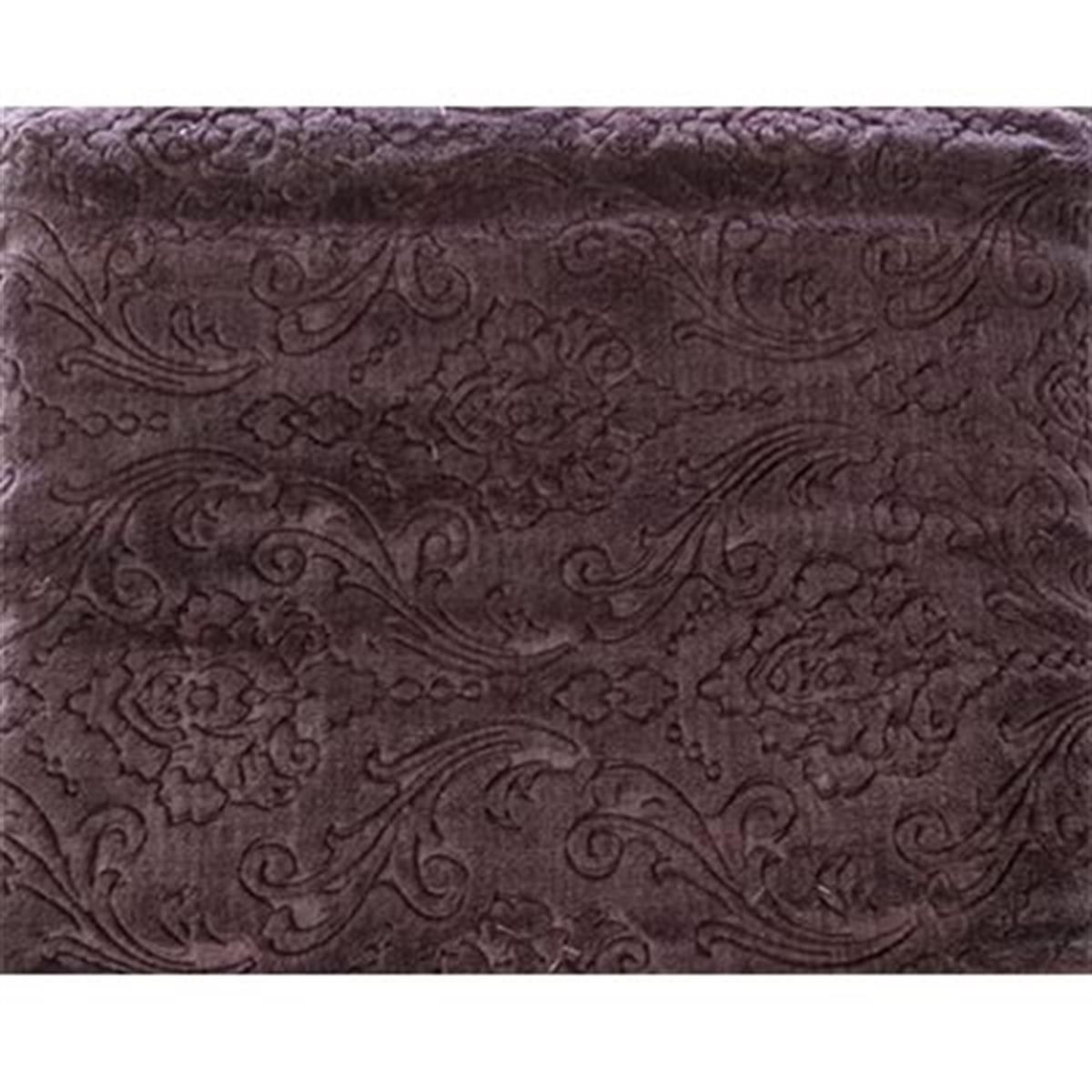 İYİ GECELER İSTANBUL ÇİFT KİŞİLİK BATTANİYE DAMASK MÜRDÜM