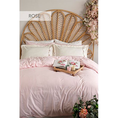 İyi Geceler İstanbul Exclusive Çift Kişilik Nevresim Takımı Sweet Dr Rose