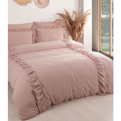 İyi Geceler İstanbul Exclusive Çift Kişilik Nevresim Takımı Romantica Rose
