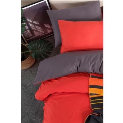 İYİ GECELER İSTANBUL EXCLUSIVE RANFORCE TAKIMI NEVRESİM TAKIMI İN LİNE KIRMIZI