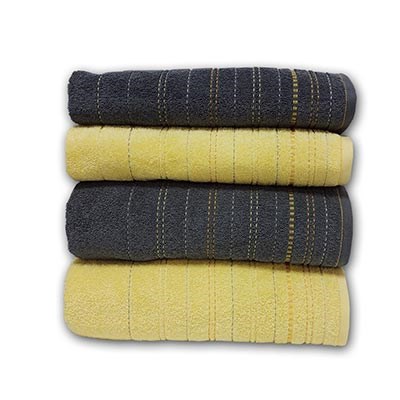 İyi Geceler İstanbul Hamam Takimi Sarı-Antrasit