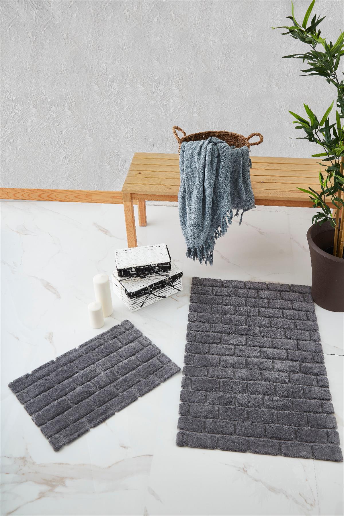 İyi Geceler İstanbul Klozet Takımı Wall Koyu Gri