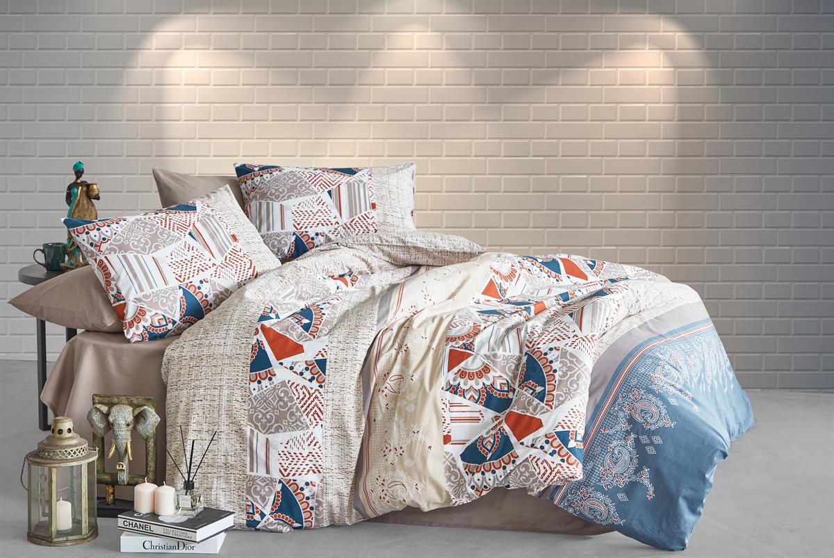 İyi Geceler İstanbul Percale Tek Kişilik Nevresim Takımı Sevilla