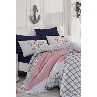 İyi Geceler İstanbul Ranforce Çift Kişilik Nevresim Takımı Bodrum