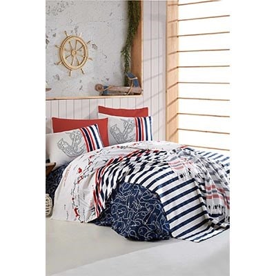 İYİ GECELER İSTANBUL RANFORCE GENÇ TEK KİŞİLİK NEVRESİM TAKIMI COTE AZUR