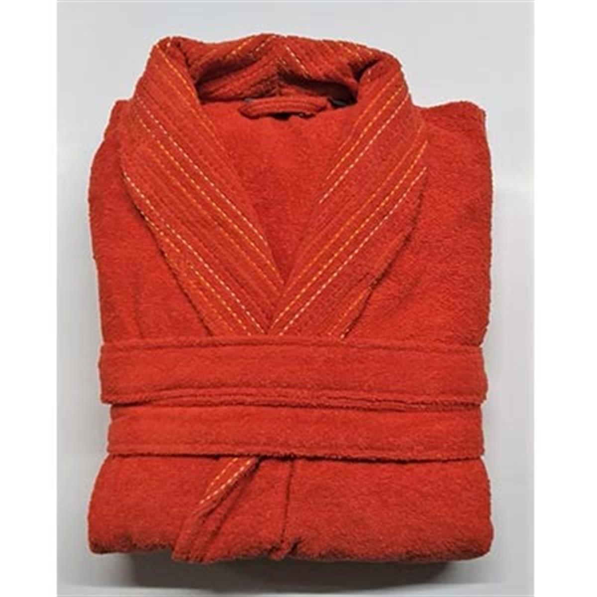 İYİ GECELER İSTANBUL TEK BORNOZ İN LİNE CORAL L/XL