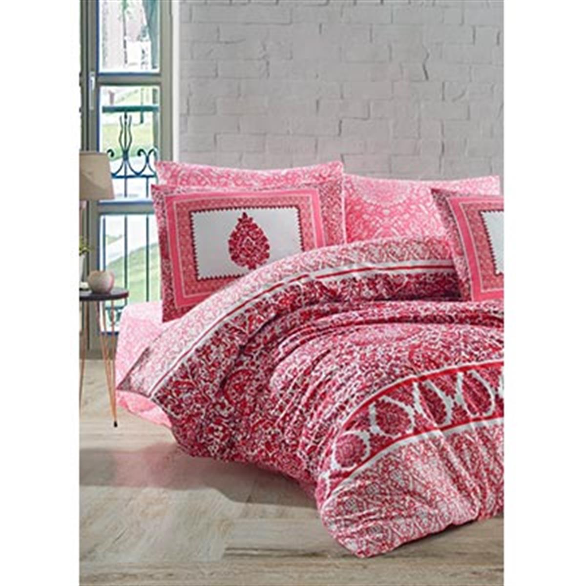 İYİ GECELER İSTANBUL TEK KİŞİLİK NEVRESİM TAKIMI FUSİON RİMAL PEMBE