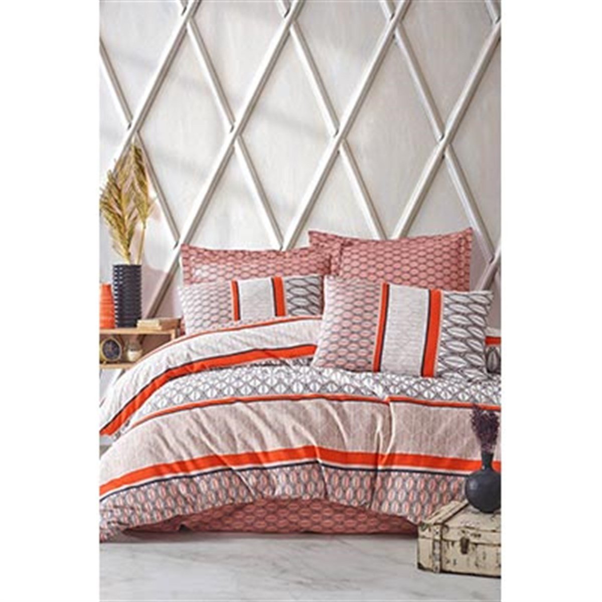 İYİ GECELER İSTANBUL TEK KİŞİLİK NEVRESİM TAKIMI FUSİON REGNUM CORAL