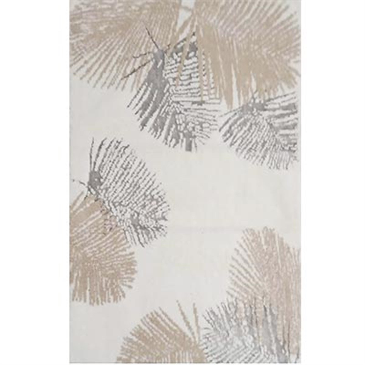 İYİ GECELER İSTANBUL TEK PASPAS 80*150 PALM EKRU