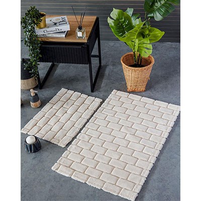 İyi Geceler İstanbul Tek Paspas 80*150 Wall Bej
