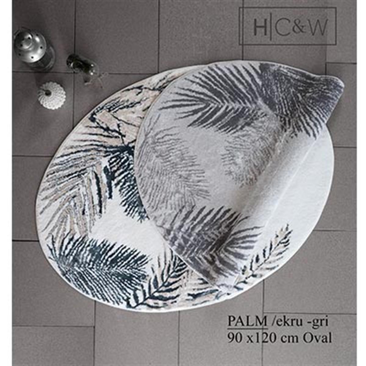 İYİ GECELER İSTANBUL TEK PASPAS 90*120 PALM GRİ