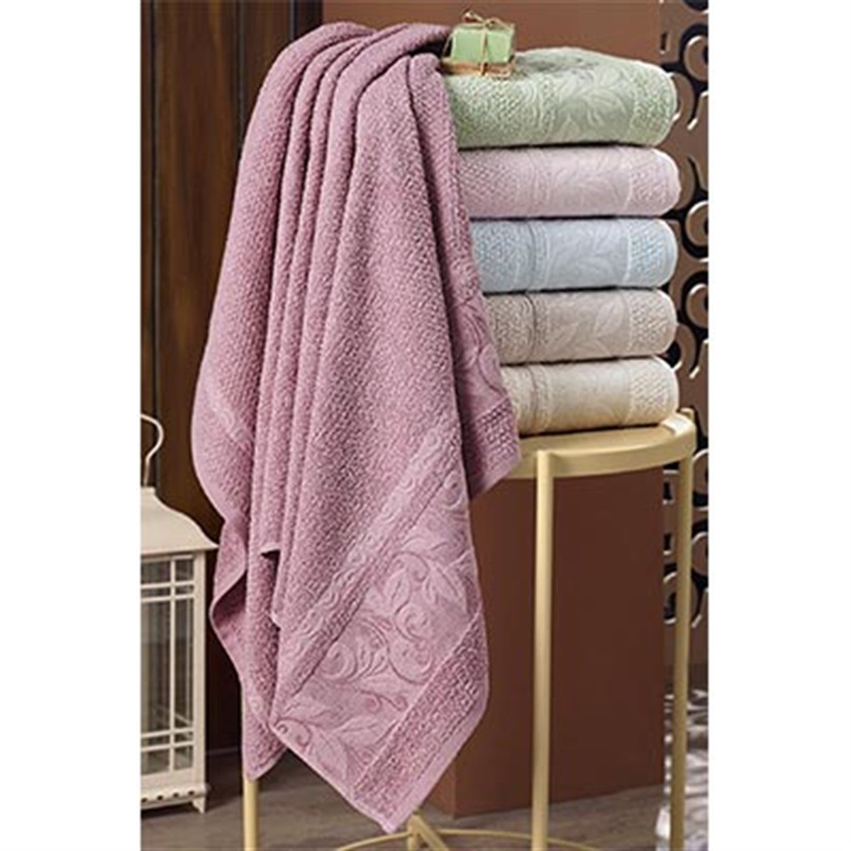 JULİE COTTON HAVLU 50*90 YAPRAK