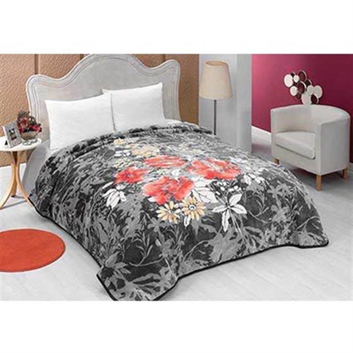 LACASA ÇİFT KŞ. BATTANİYE 200*240 1090 GRİ