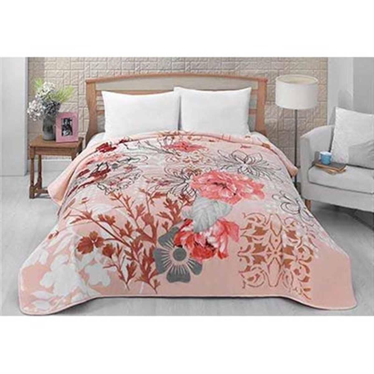 LACASA ÇİFT KŞ. BATTANİYE 200*240 1092 PUDRA