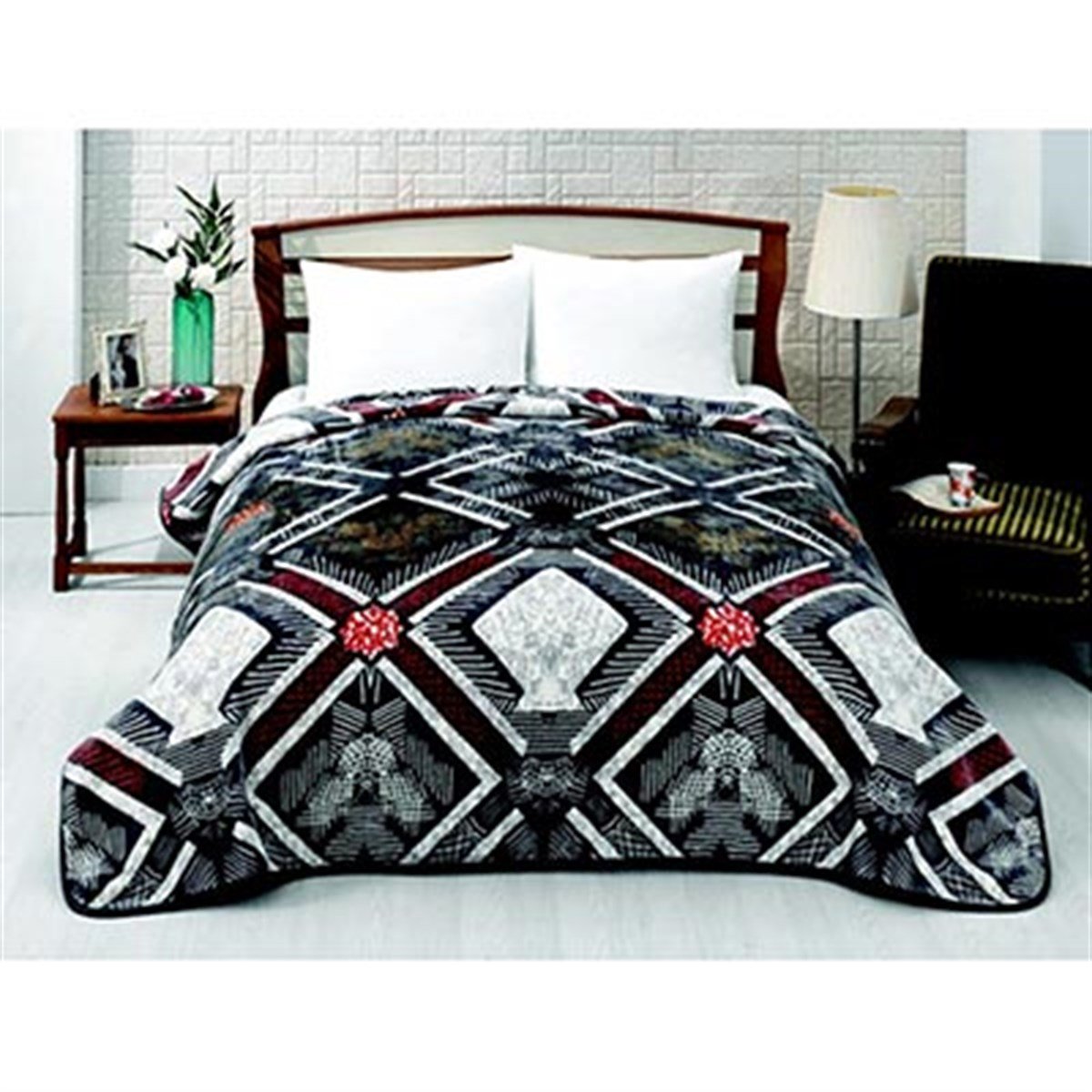 LACASA ÇİFT KŞ. BATTANİYE 200*240 1096 ANTRASİT