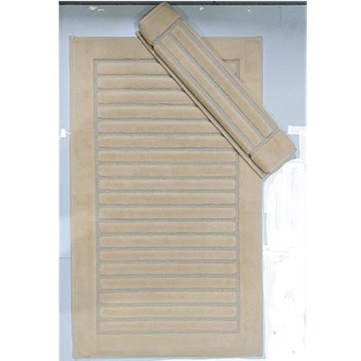 MACO COTTON BK KLOZET PAMUKLU ÇİZGİLİ CAPPİCİNO