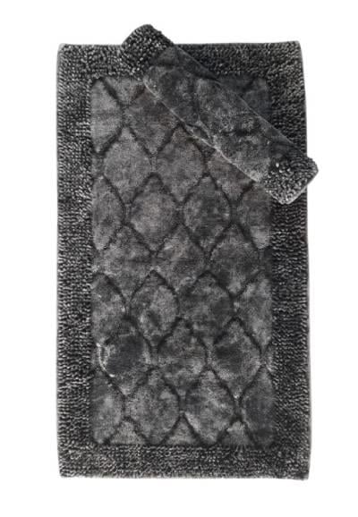 Maco Cotton Klozet Takımı Makarna Eskitme Madalyon Siyah