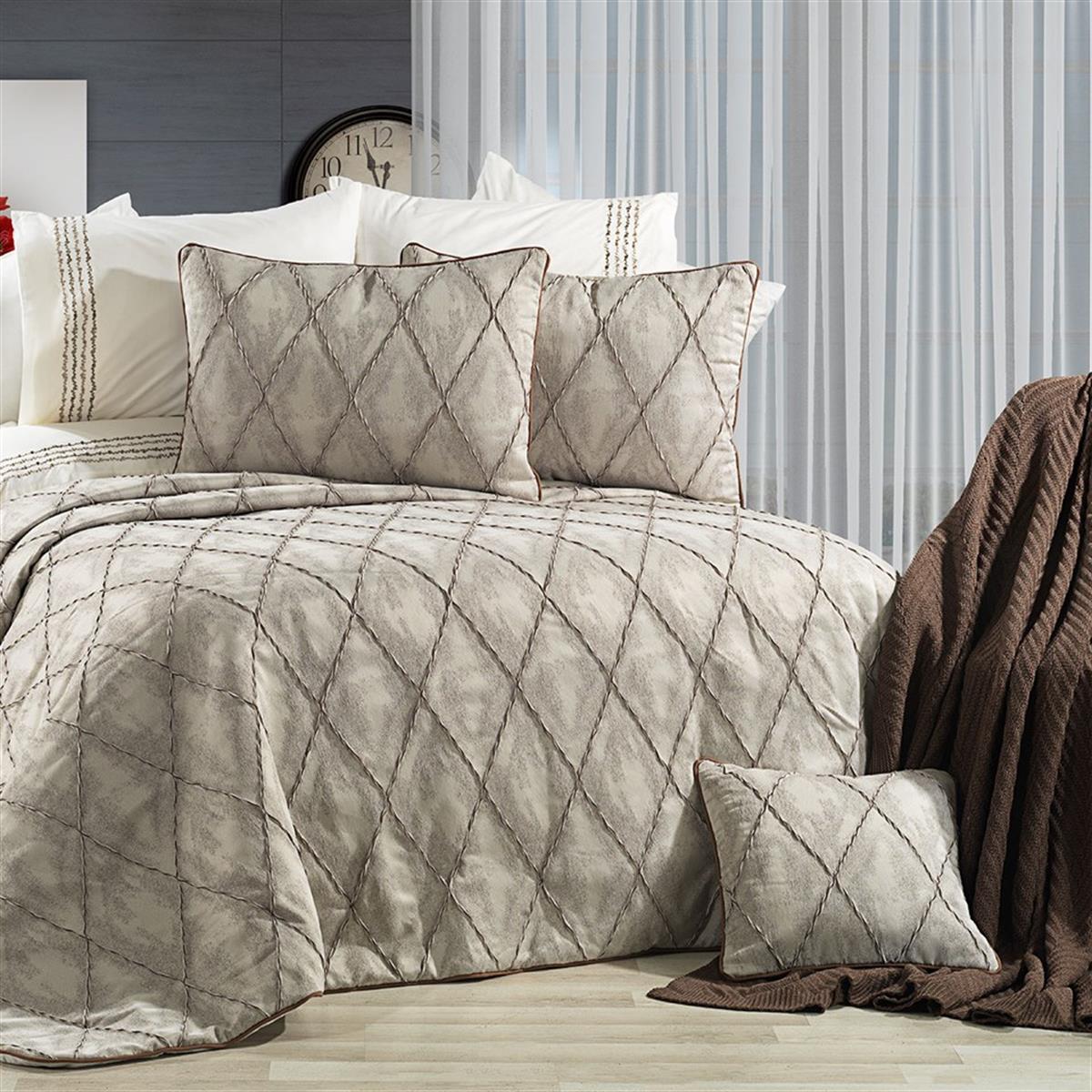 Nazik Home Çeyiz Seti Parma Bej 11 Parça