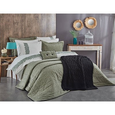 Nazik Home Çeyiz Seti Pedra İndigo