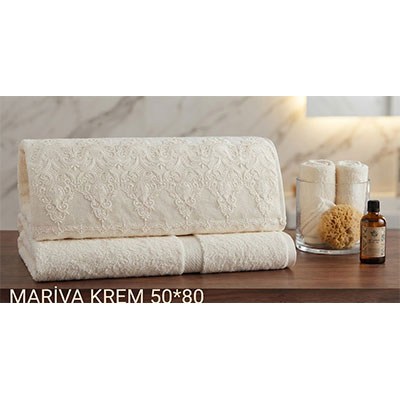 Nazik Home Havlu 50*80 Valencia Krem