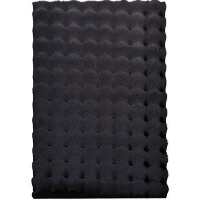 Prizma 100X150 Düz Bubble Siyah