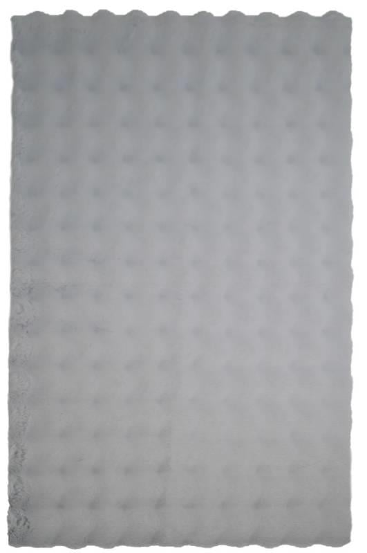 Prizma 80X150 Bubble Düz İpek Gri