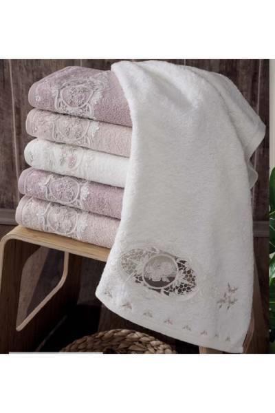 Pupilla 2'li Penye Havlu Flora 50x90 Cm