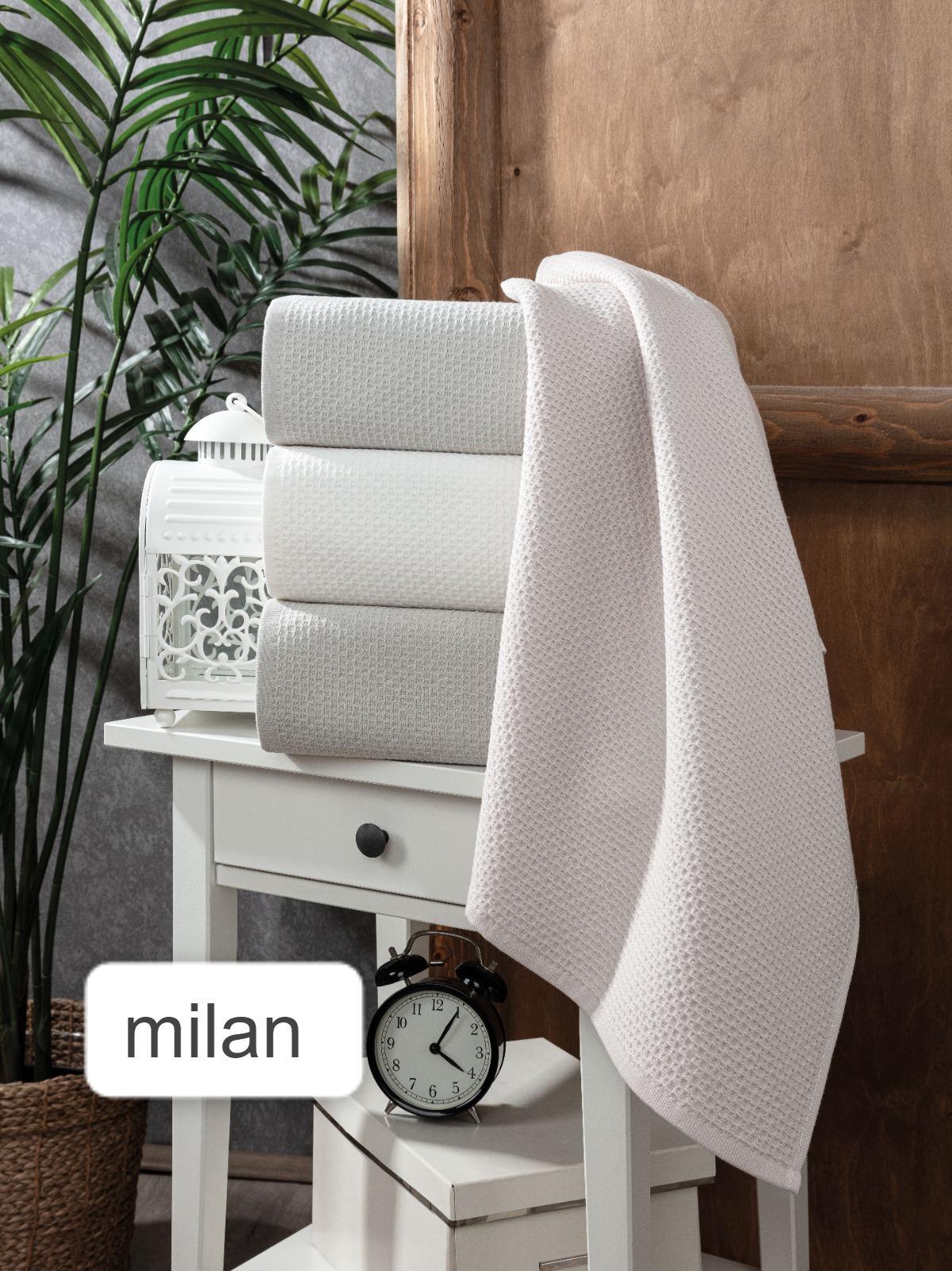 Pupilla 4 Lü Cotton Milan Havlu Takımı 50x90