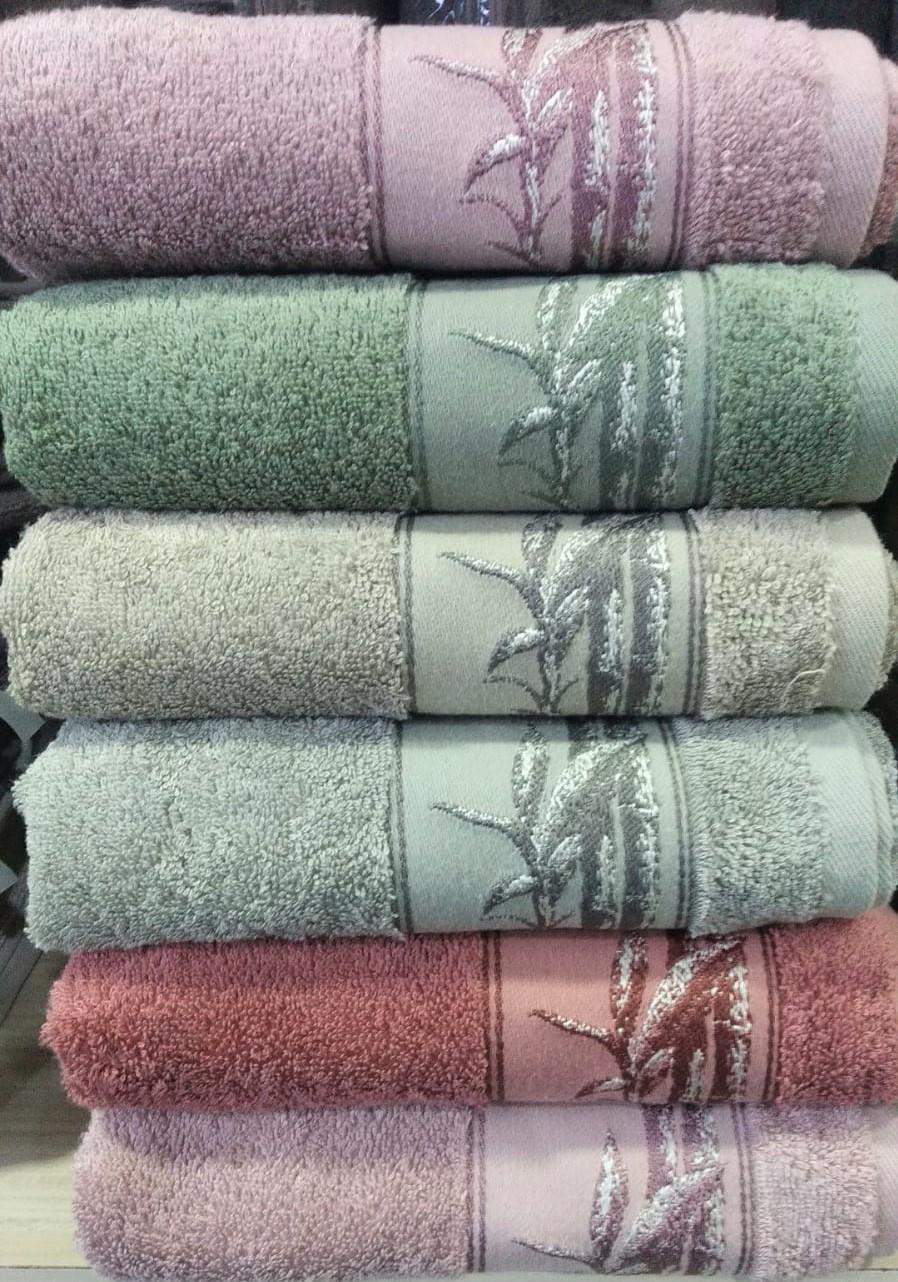 Pupilla 6'lı Paket Bambu Banyo Havlusu 90*150 Cm İsabel