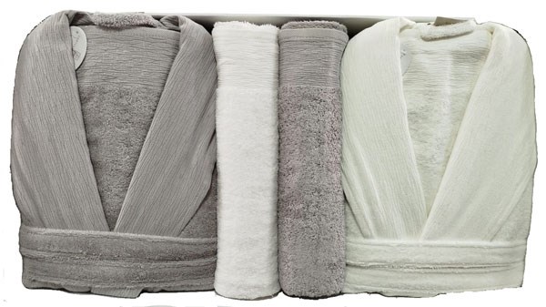 PUPİLLA AİLE BORNOZ SETİ BAMBU ELEGANT