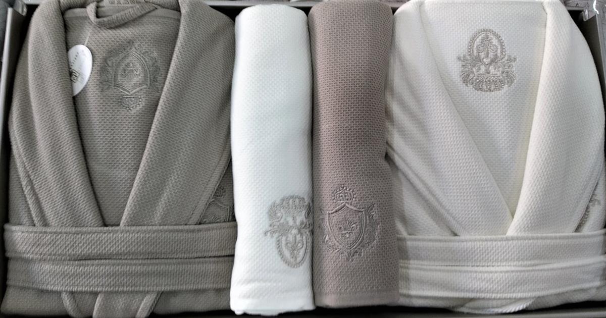 Pupilla Aile Bornoz Seti Bernini Ekru-Kahve