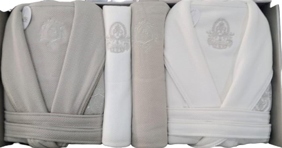 Pupilla Aile Bornoz Seti Bernini Ekru-Bej