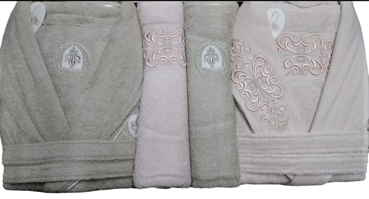 Pupilla Aile Bornoz Seti Valentina Pudra-Bej