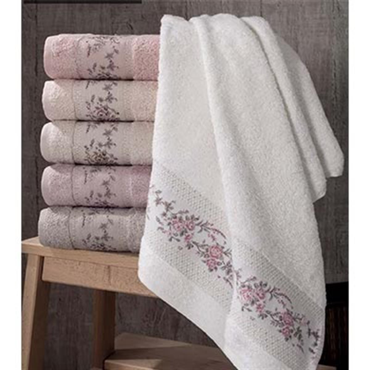 PUPİLLA BAMBU 6'LI HAVLU 50*90 RÖNESANS 3008