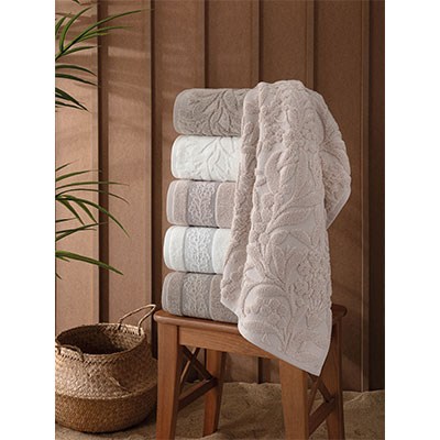 Pupilla Cotton 6'lı Havlu 50*90 Nadia