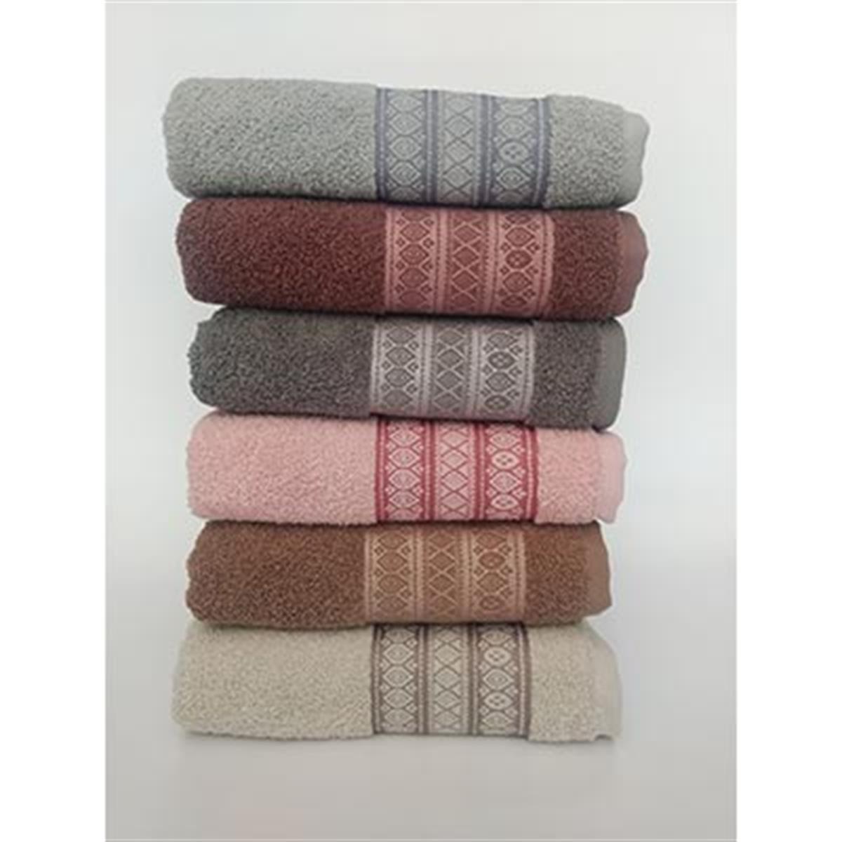 PUPİLLA DRAY 6'LI HAVLU 50*90 ODİN 3023