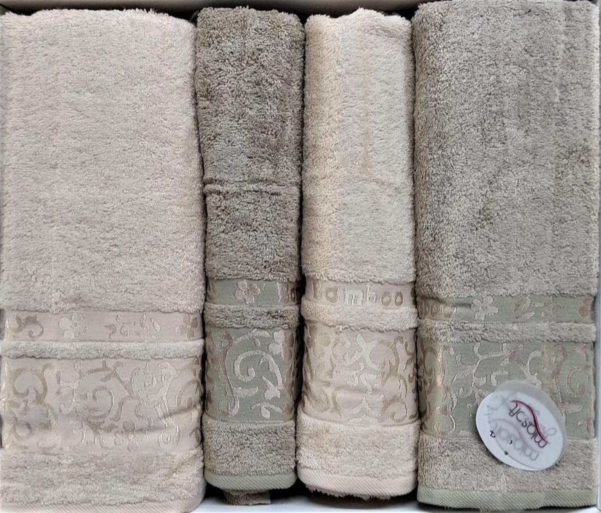 Pupilla Hamam Takımı Diamond Somon-Kahve