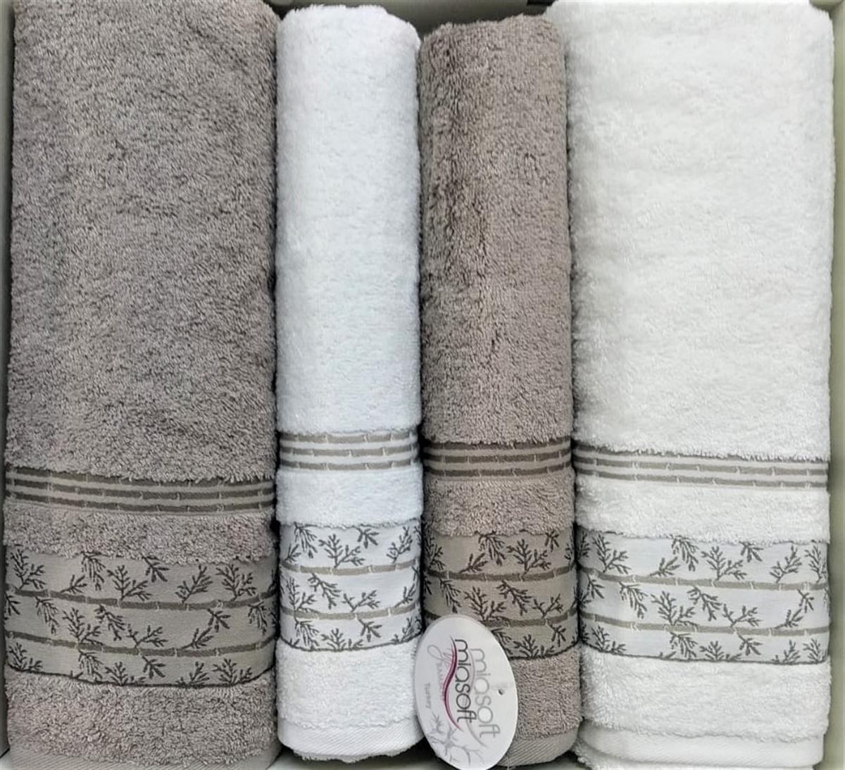 Pupilla Hamam Takımı Misty Bej-Krem