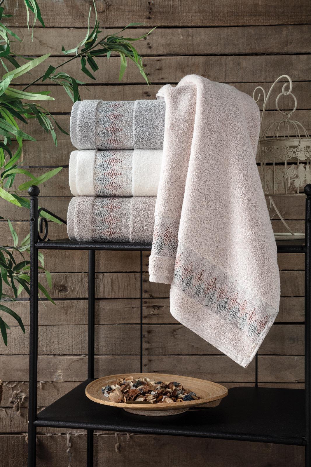 Pupilla Penye 4'Lü Paket El-Yüz Havlu 50*90 Peter