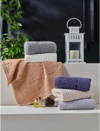 Pupilla Penye 4'Lü Paket El-Yüz Havlu 50*90 Sırma