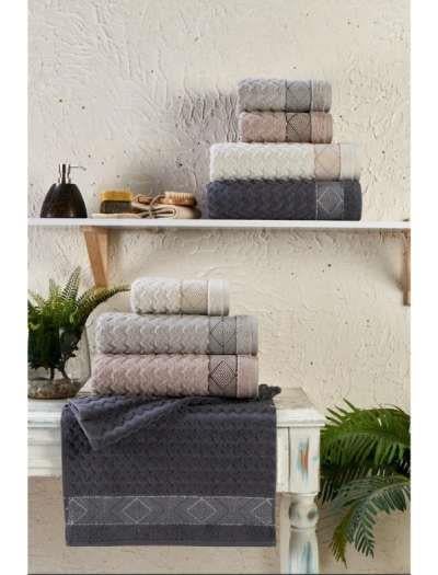 Pupilla Penye 4'Lü Paket El-Yüz Havlu 50*90 Platos