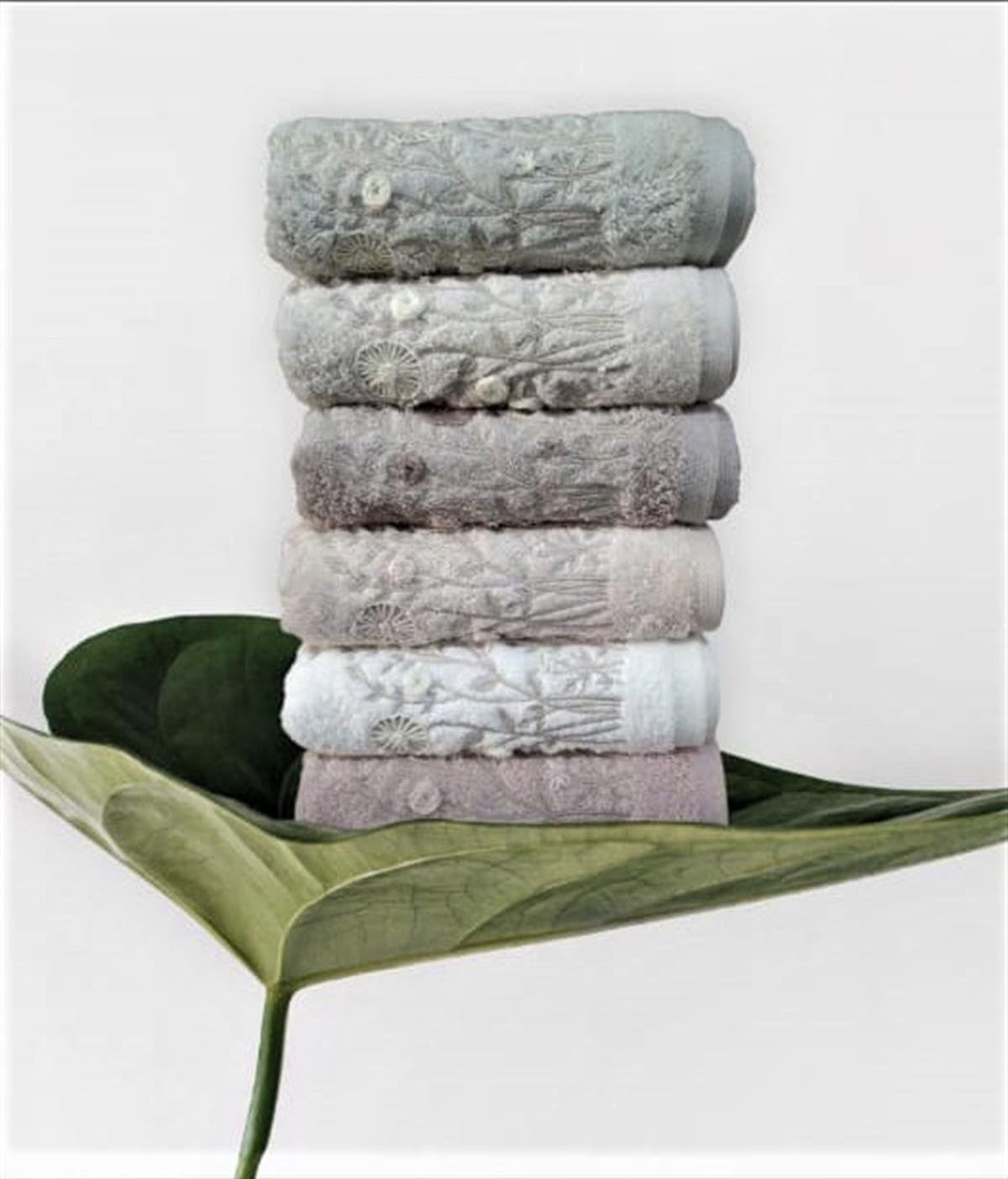 Pupilla Penye 50*90 Nakışlı Havlu Elnur