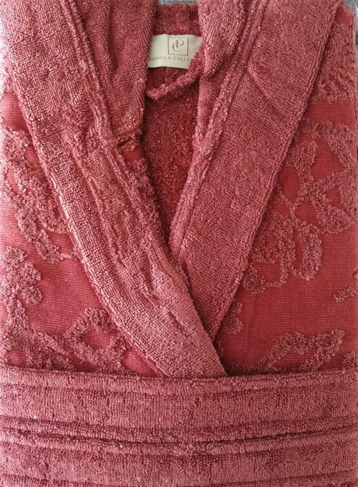 Pupilla Penye Bornoz Hilda Bordo Large