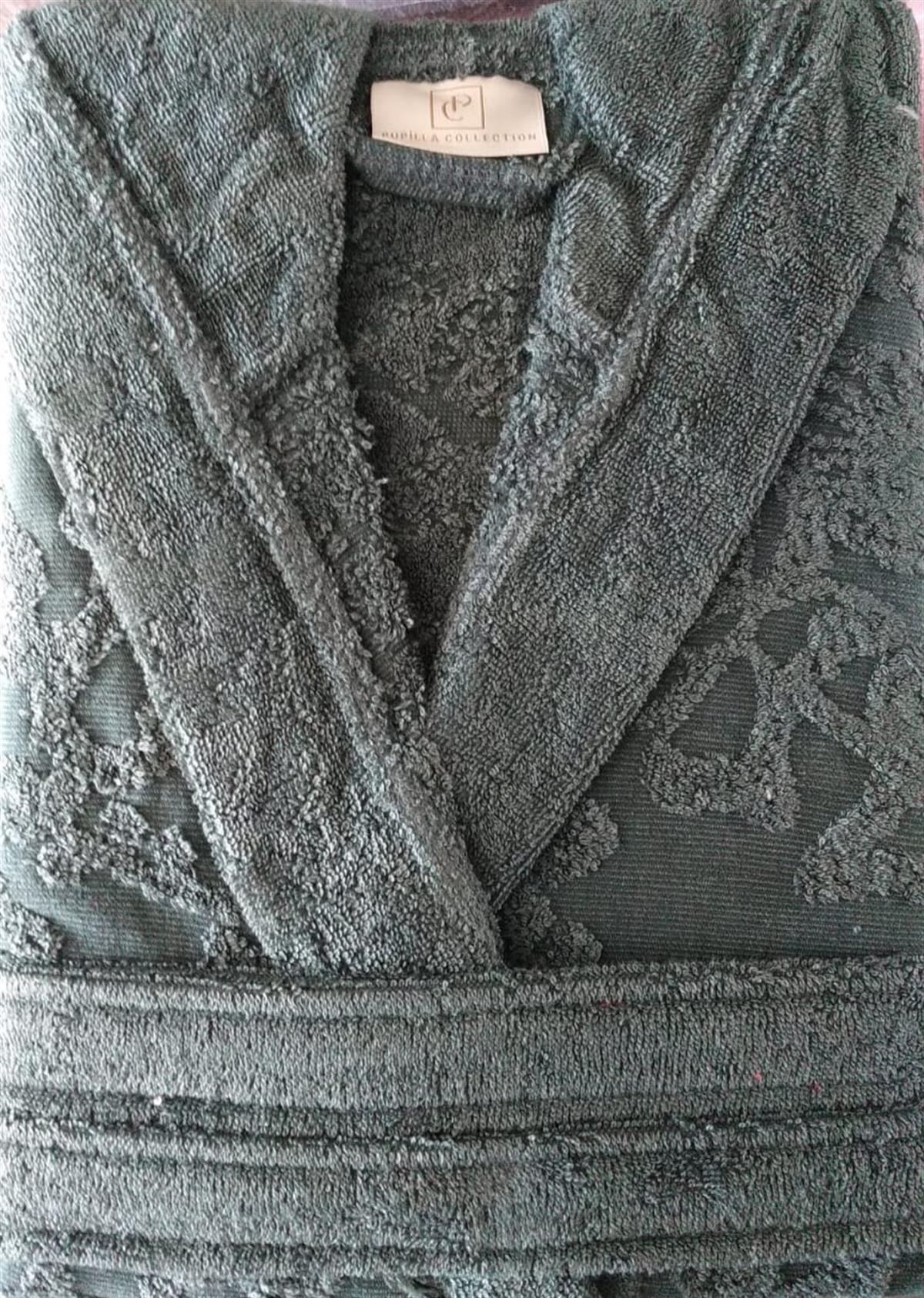 Pupilla Penye Bornoz Hilda Petrol Yeşili Middle