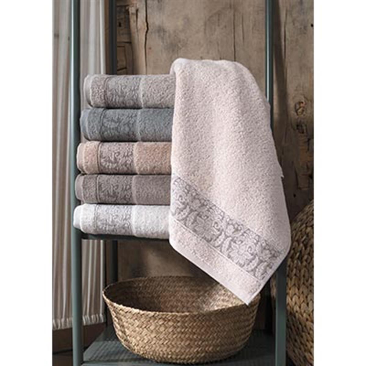 PUPİLLA PENYE JAKARLI HAVLU 50*90 SWAN 3051