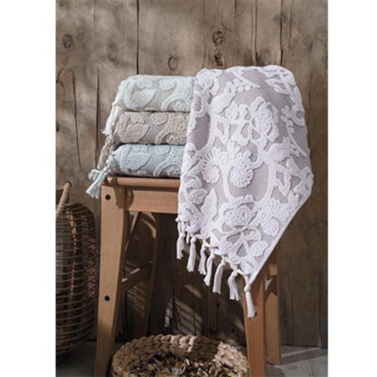 PUPİLLA PENYE KOZALI 4'LÜ HAVLU 50*90 HİLDA