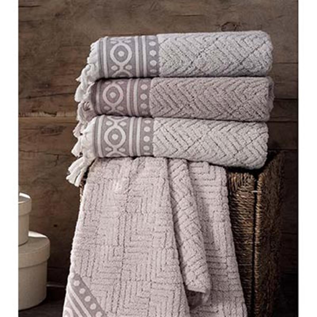 PUPİLLA PENYE KOZALI 4'LÜ HAVLU 50*90 İBİZA 3007