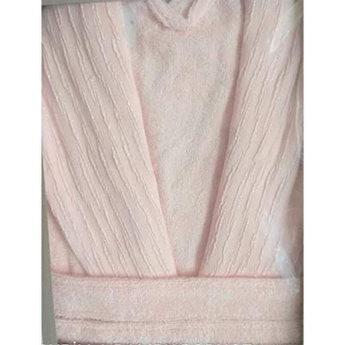 PUPİLLA TEK BORNOZ BAMBU FRİDA PEMBE M BEDEN