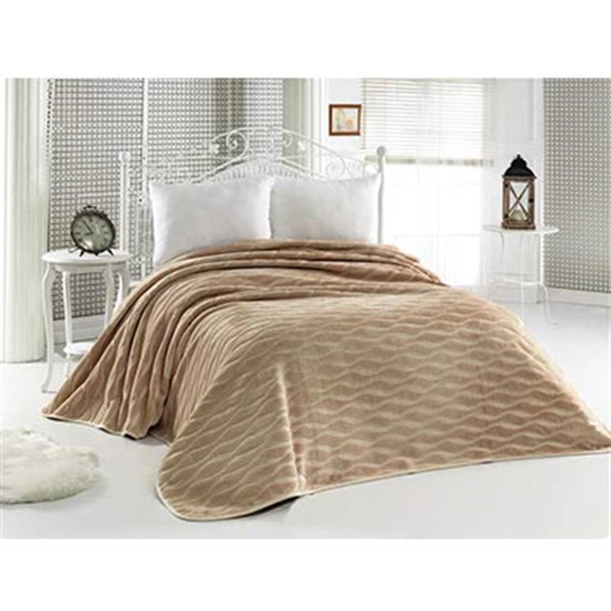 SENSE ÇİFT KŞ. BATTANİYE 220X240 521 CAPPUCINO